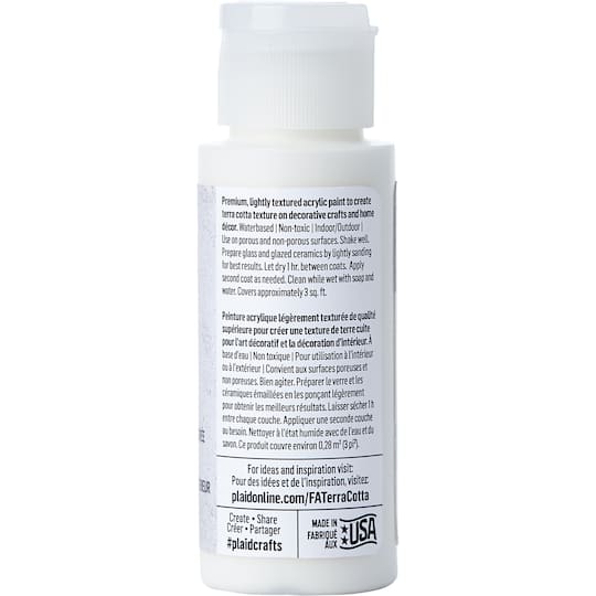 FolkArt® Terra Cotta™ Lightly Textured Acrylic Paint